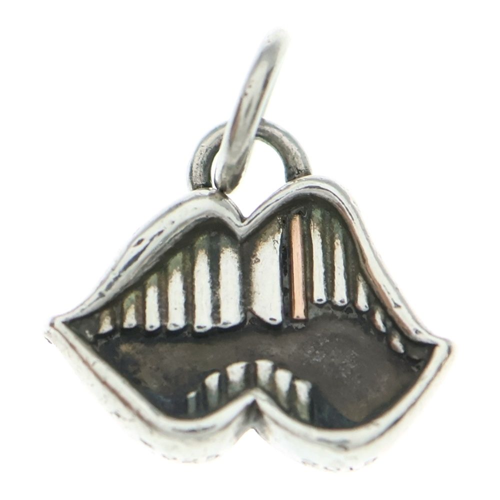 CHROME HEARTS クロムハーツ ×MATTY BOY PP CHRM CHOMPER ×マッティボーイ チョンパーチャームトップ ネックレストップ シルバー ゴールド