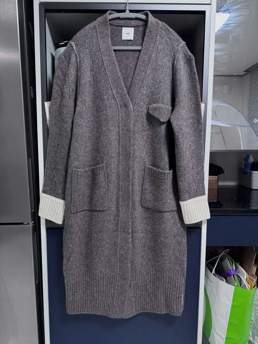 KUHO ヤクウール カーディガン S ヤクウール カシミア