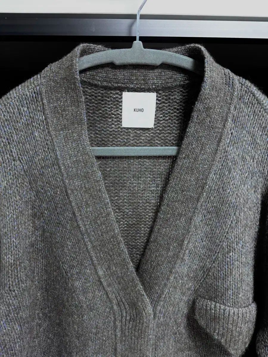 KUHO ヤクウール カーディガン S ヤクウール カシミア