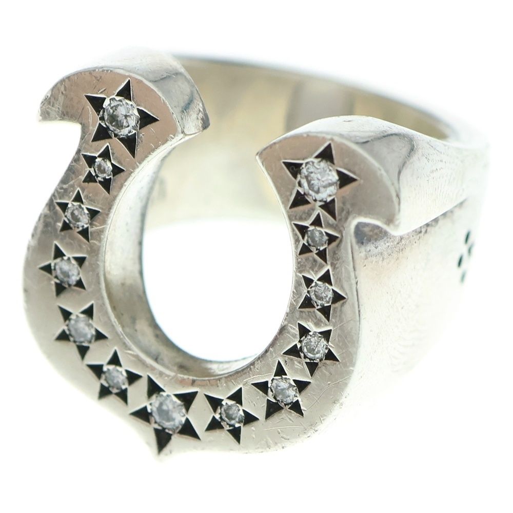 TENDERLOIN (テンダーロイン) T-H.S RING SILVER ホースシュー ダイヤ