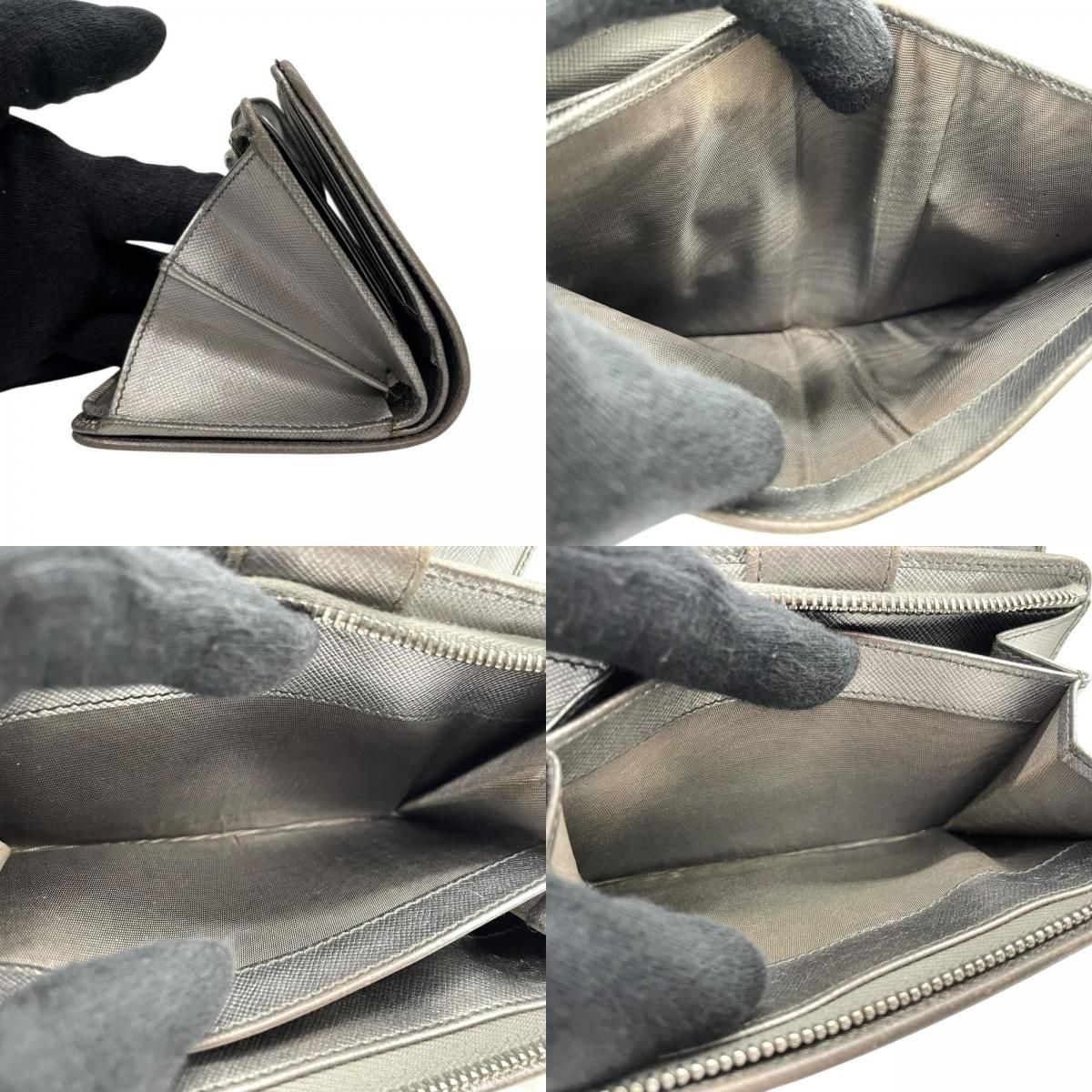 BALENCIAGA バレンシアガ 財布 | メタリック ロゴプリント ウォレット