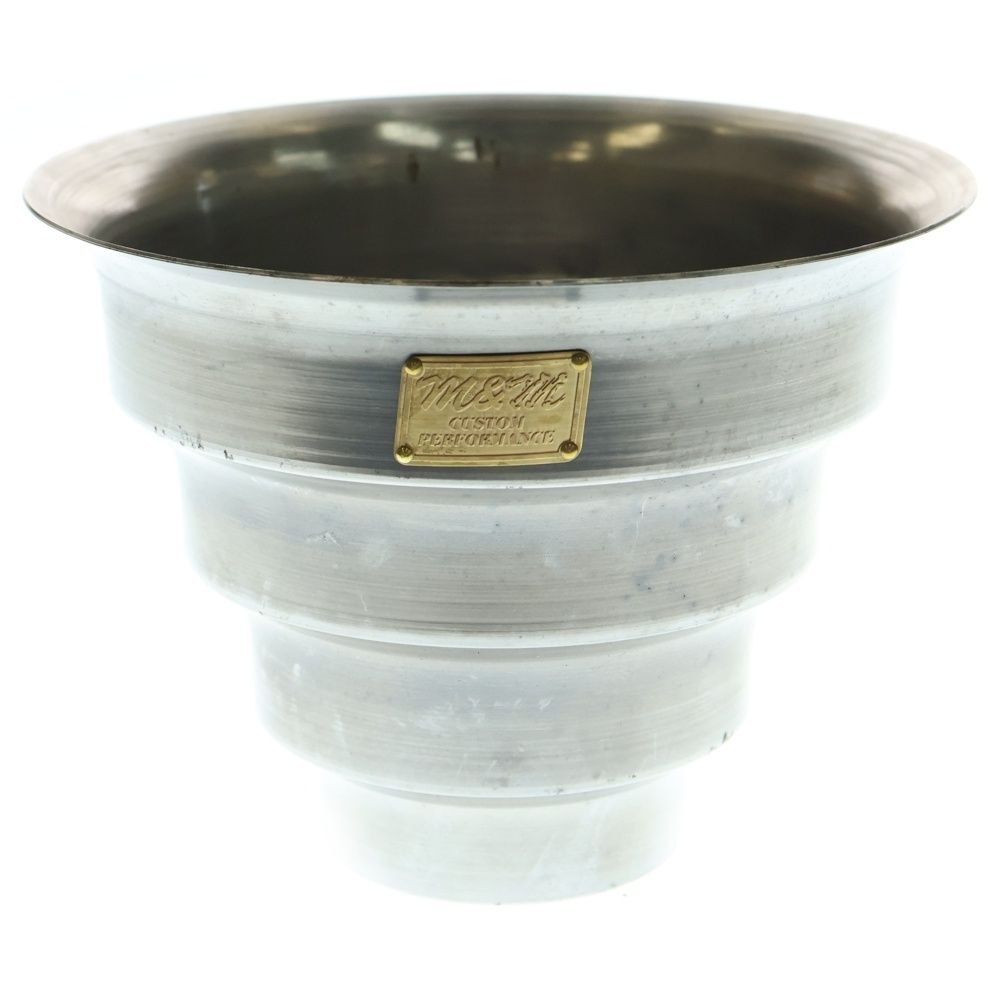 m-m エムアンドエム ×MASSES POT TYPE 8 - CLIFF STEEL MEDIUM マシス クリフ 鉄鉢 ポット シルバー