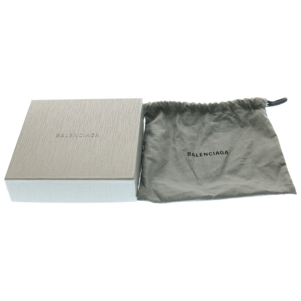 BALENCIAGA (バレンシアガ) Dリング ロゴベルト ブラック/ホワイト  