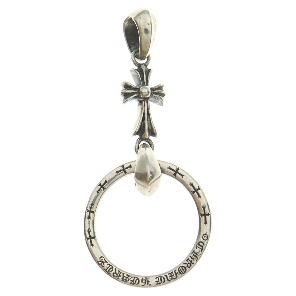 CHROME HEARTS クロムハーツ EWLP NTFL BBF ベイビーファットクロス アイウェアループ ペンダントトップ シルバー BCA256