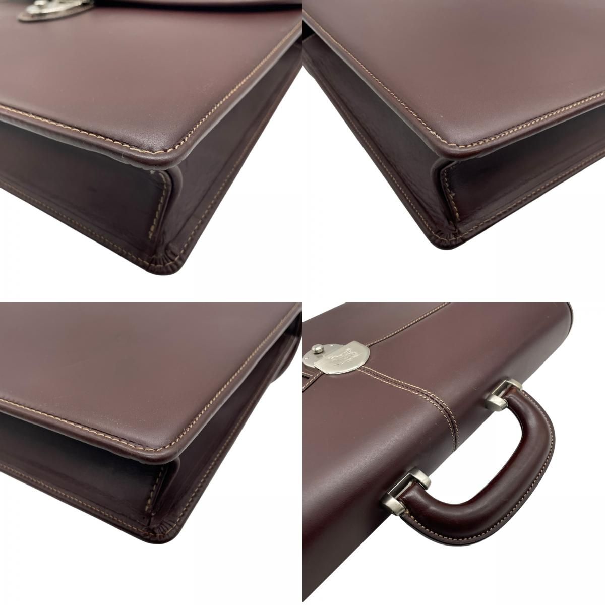 BURBERRYS レザー ダレスバッグ ビジネスバッグ ブラウン BURBERRY