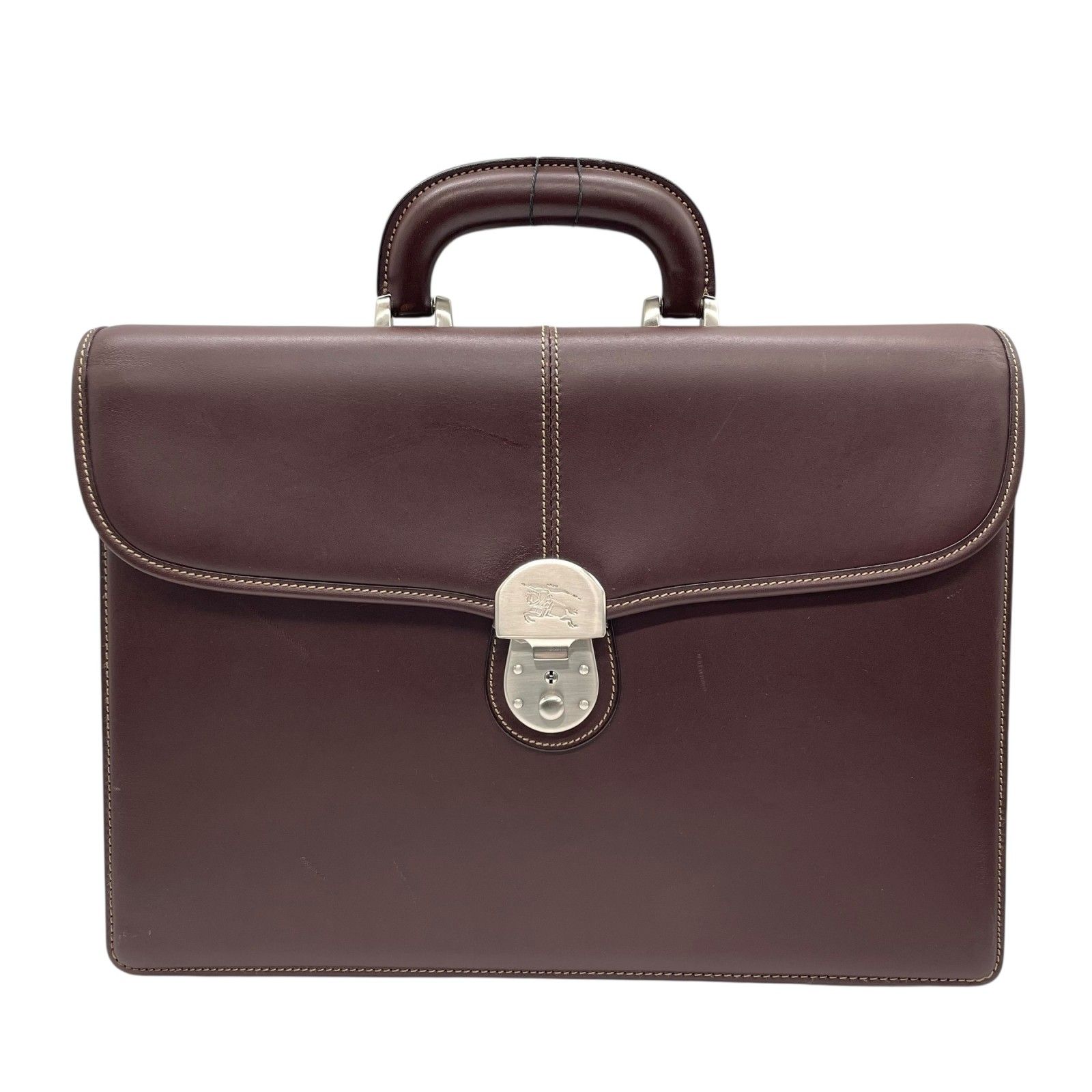 美品】BURBERRY バーバリー ビジネスバッグ ブリーフケース ダレス