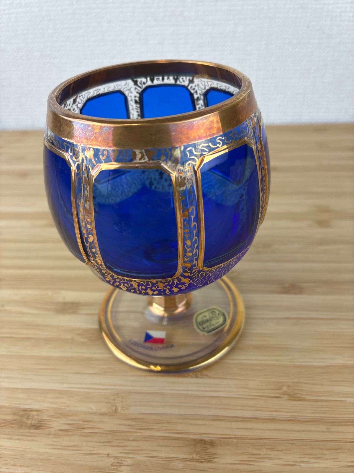 ヴェネツィアン グラス ムラーノ グラス のブランデーグラス1セット