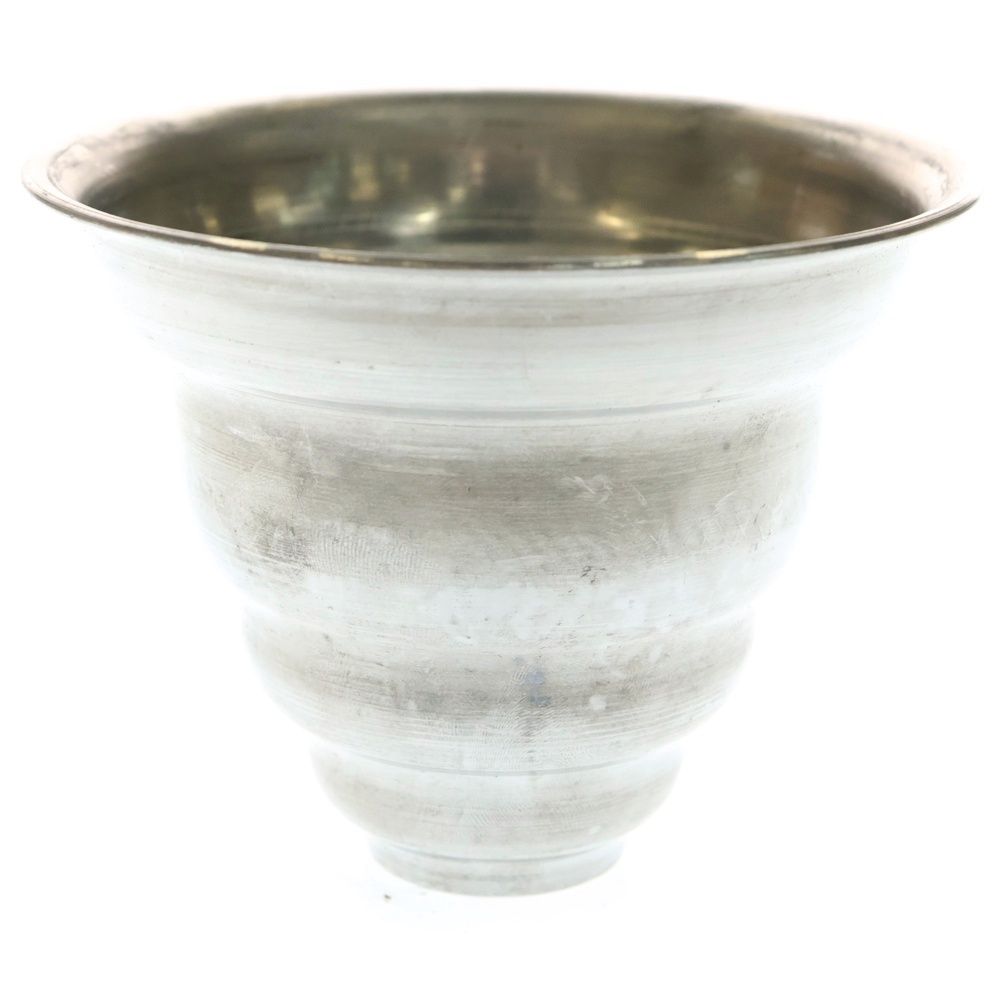 m-m エムアンドエム ×MASSES POT TYPE 6 - Bibendum Aluminum SMALL マシス ビバンダム アルミ鉢 ポット シルバー