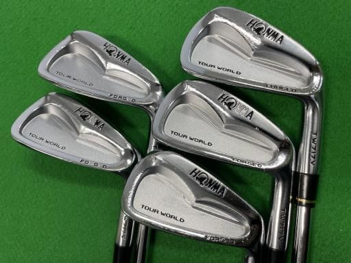 本間ゴルフ TOUR WORLD TW717V FORGED 6S アイアンセット IR 純正特注シャフト フレックスその他 メンズ 男性用 右利き 右用 Dランク ゴルフクラブ
