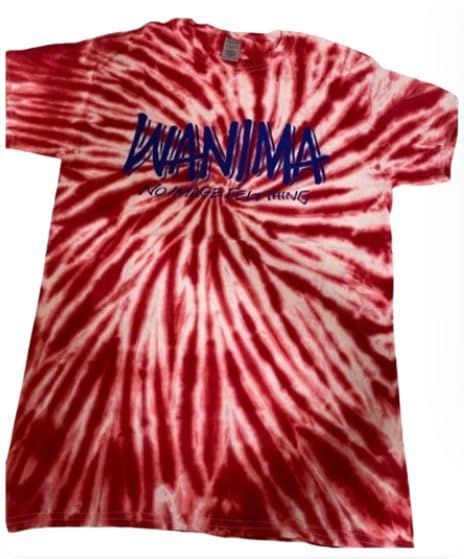WANIMA ワニマ CF TIEDYE TOUR 2021 グッズ タイダイ 赤 白 Tシャツ L