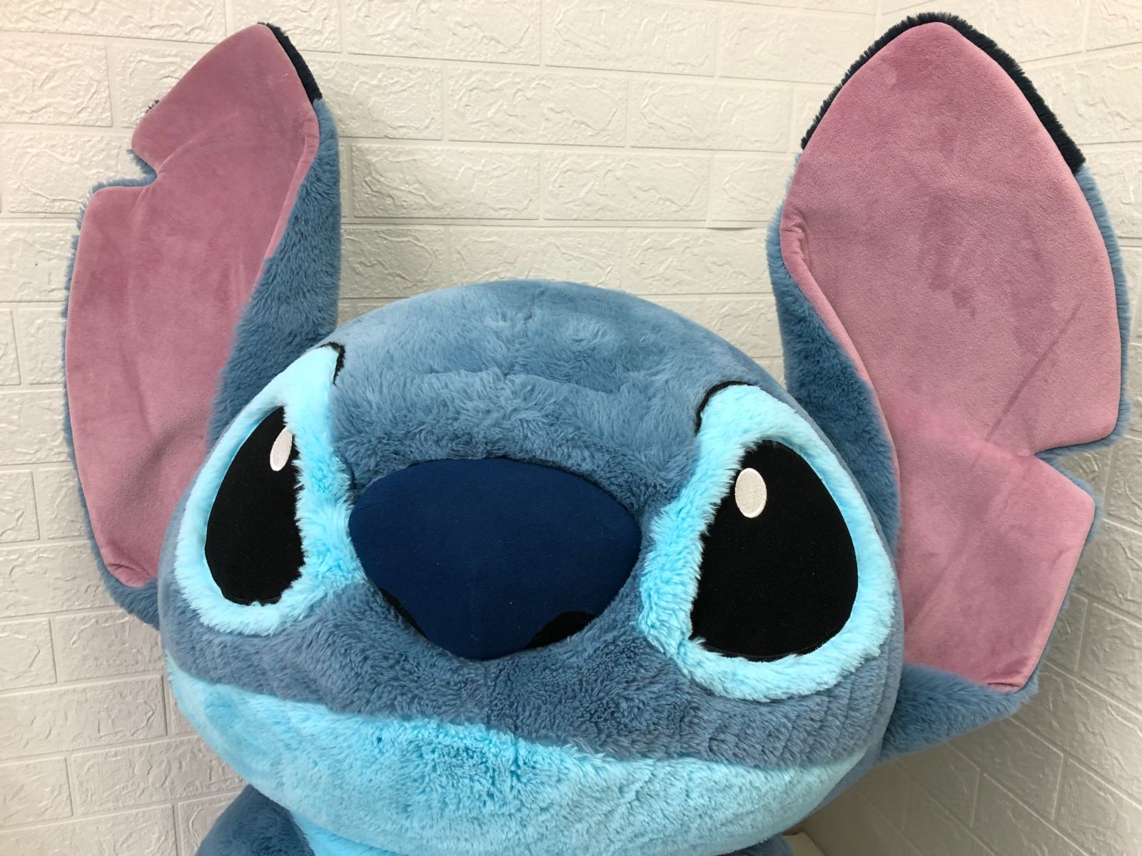 大きなスティッチのぬいぐるみ 約80cm コストコ限定品 ブランケット付き 高品質 コストコ限定品 大きなスティッチ ぬいぐるみ 約80cm