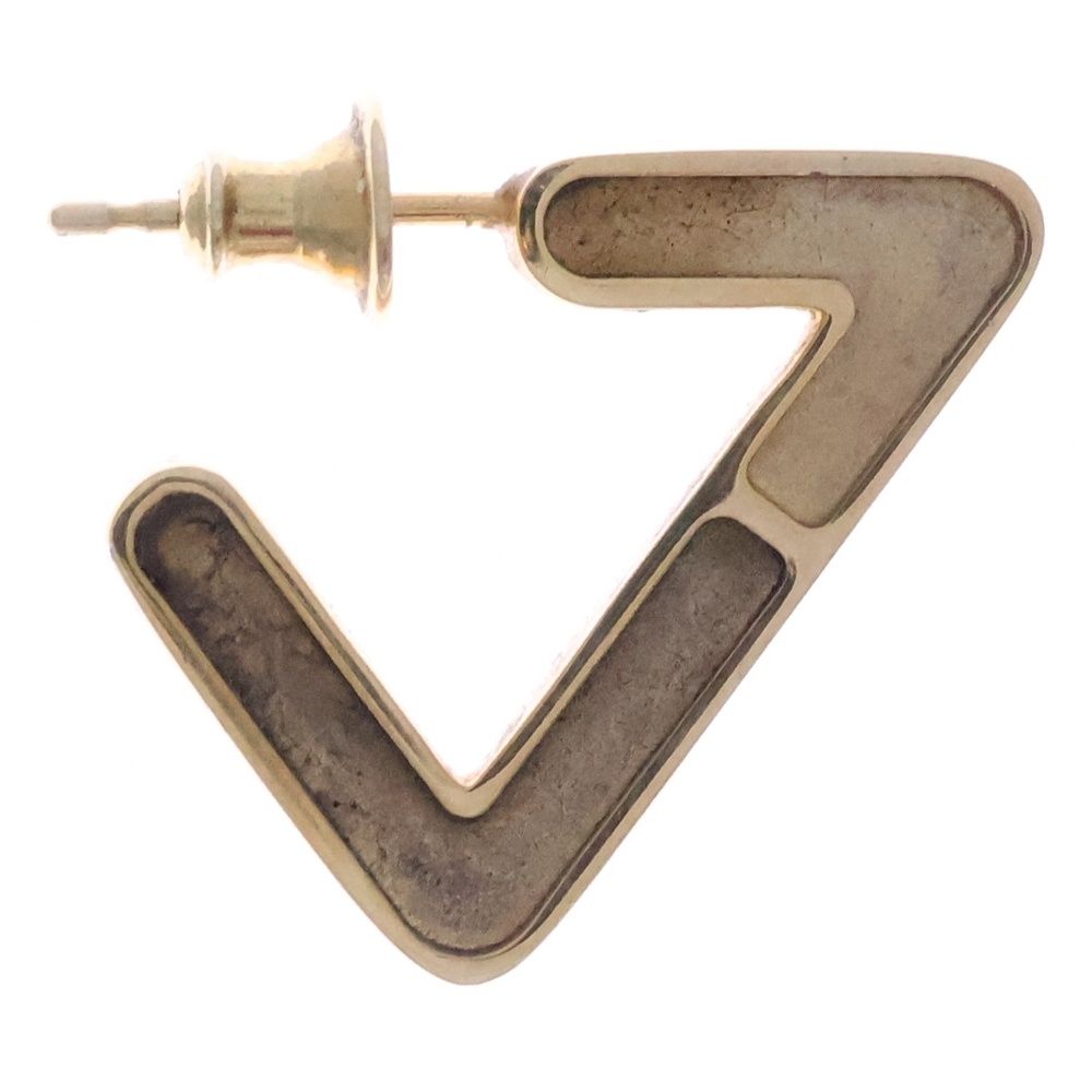 CAREERING キャリアリング FRAME T701 トライアングルピアス ゴールド