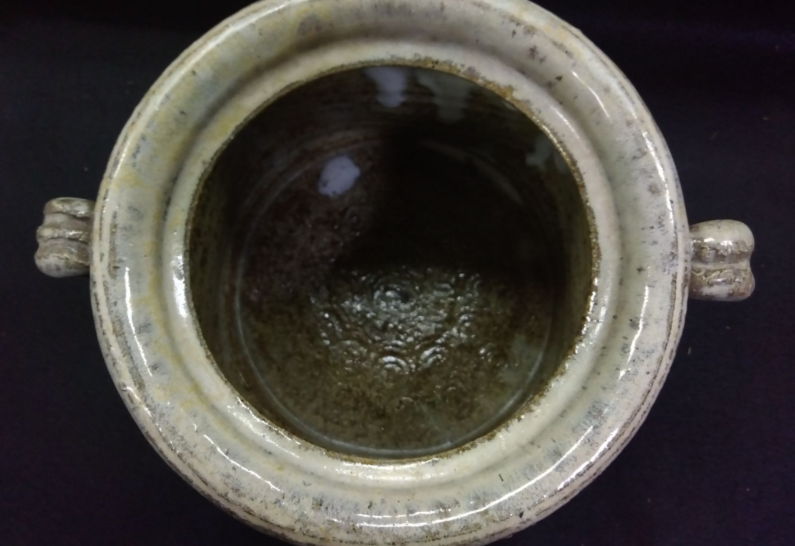 茶道具 水指 唐津 朝鮮唐津 耳付水指 作礼窯 岡本作礼 - メルカリ