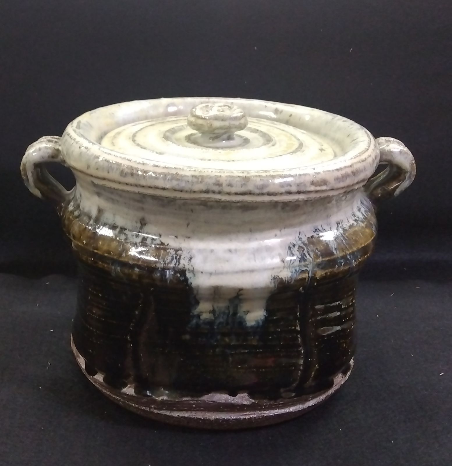 茶道具 水指 唐津 朝鮮唐津 耳付水指 作礼窯 岡本作礼 - メルカリ