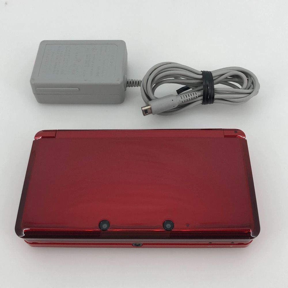 05w15775T 【3DS】ニンテンドー 3DS レッド 本体のみ ＋ 販売済み 充電