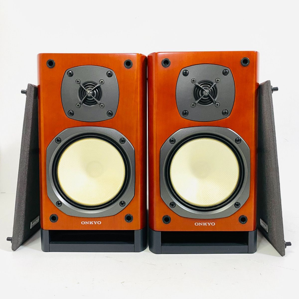 2WAYスピーカー リアルウッド突き板仕上げ