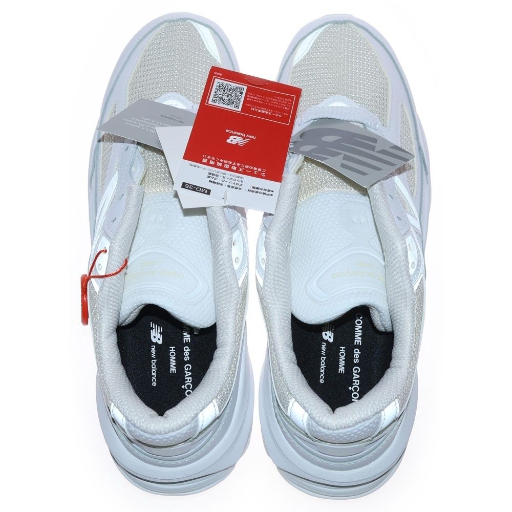 26cm 新品 コムデギャルソン オム ニューバランス U990CD6 V6 白 New Balance 990v6 WHITE-ニューバランス990v6 ホワイト-COMME des