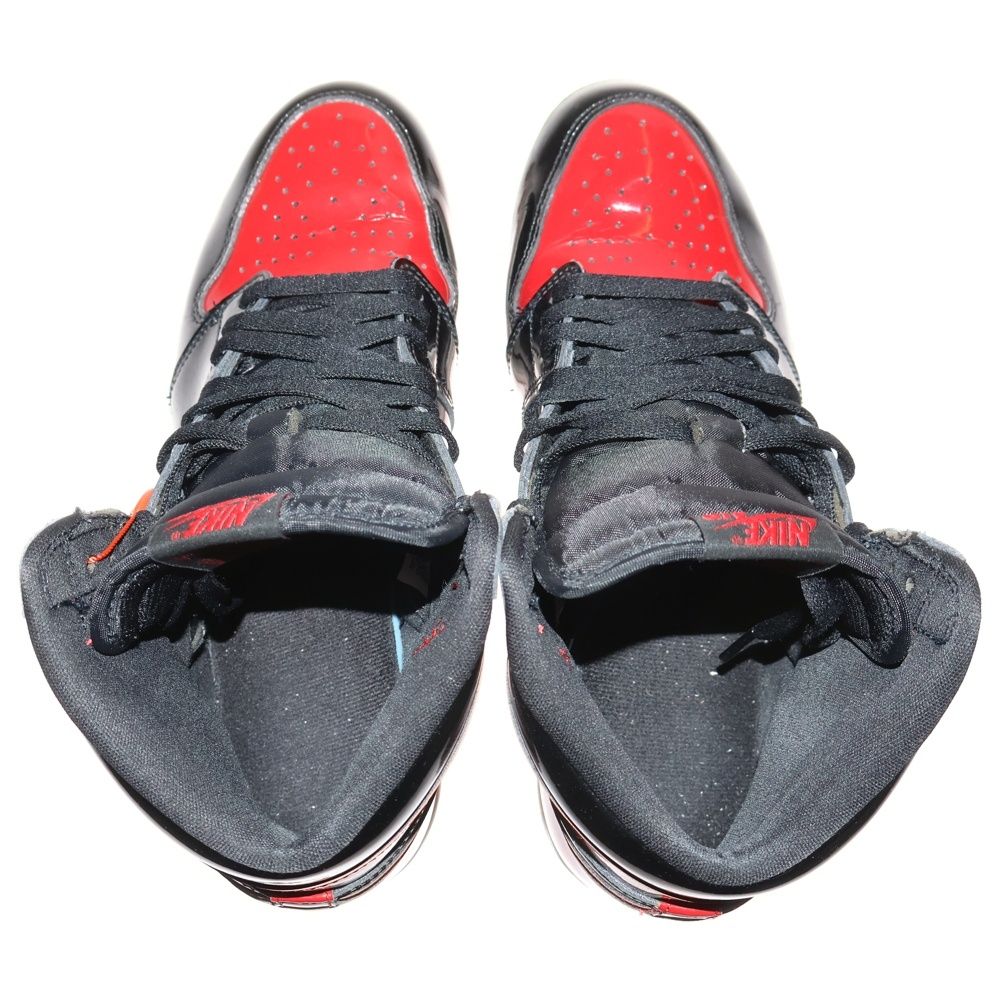 ナイキ 555088-063 エアジョーダン1 ハイ パテント ブレッド 28㎝ NIKE ナイキ AIR JORDAN 1 RETRO HIGH OG PATENT BRED 28cm 555088-063