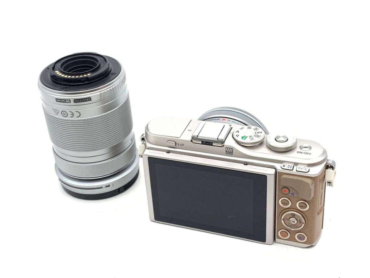 オリンパス PEN E-PL9 EZダブルズームキット ブラウン