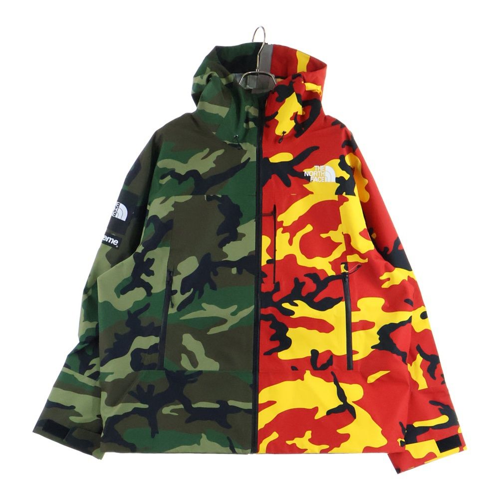 SUPREME シュプリーム 24 SS x THE NORTH FACE Split Taped Seam Shell Jacket ザノースフェイス スプリット テイプト シーム シェル ジャケット カモ柄