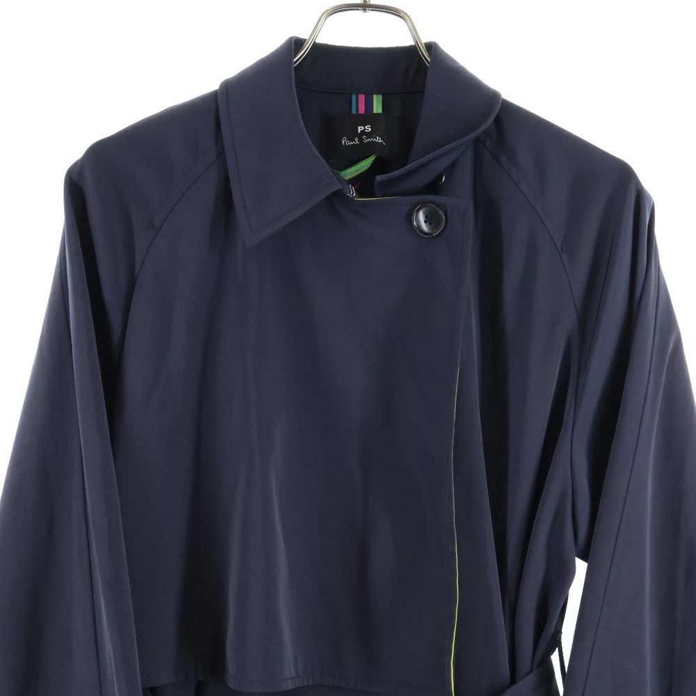 Paul Smith (ポールスミス) ガンフラップ トレンチコート ネイビー