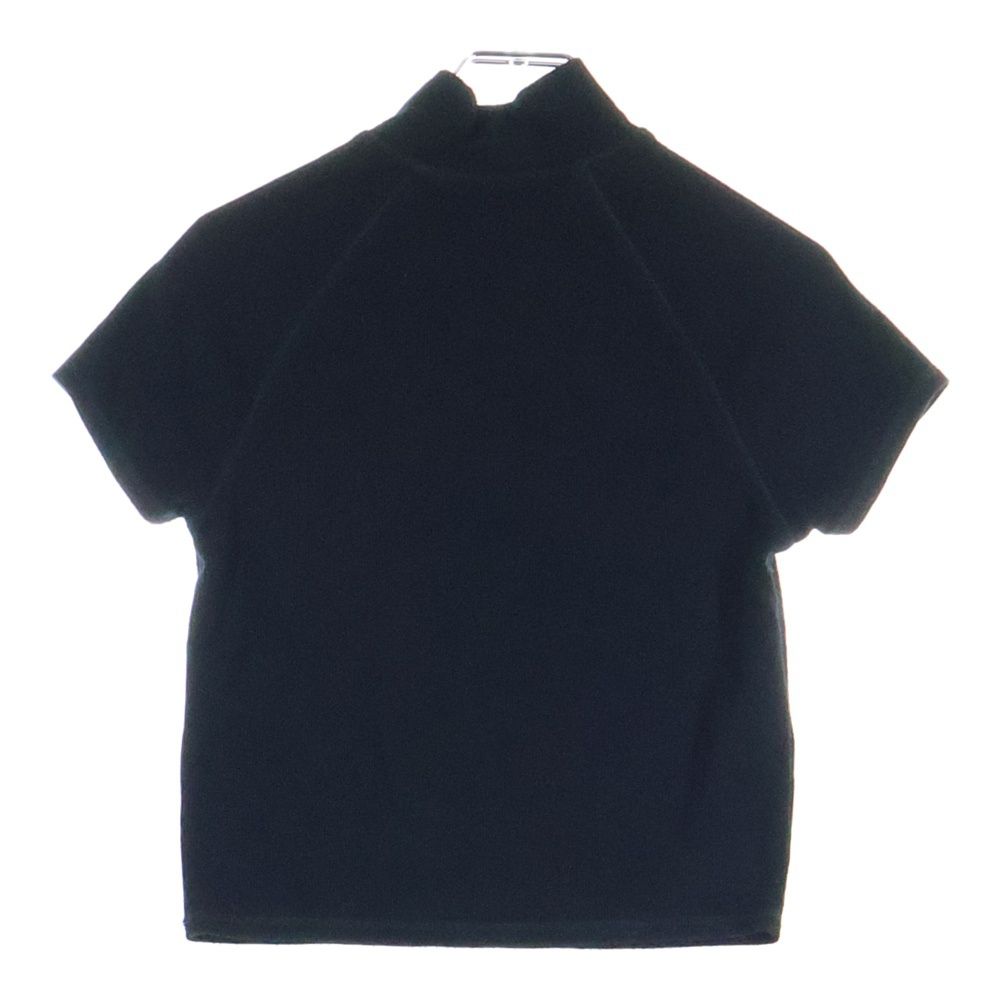 CHROME HEARTS クロムハーツ BAD SEEDS MOCK CHロゴ刺繍 半袖ニットTシャツ トップス レディース ブラック