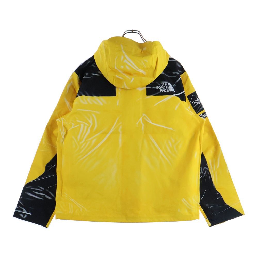 SUPREME シュプリーム 23SS ×THE NORTH FACE Printed Taped Seam Shell Jacket プリンテッド テープシーム シェルジャケット イエロー ブラック NF0A84NV