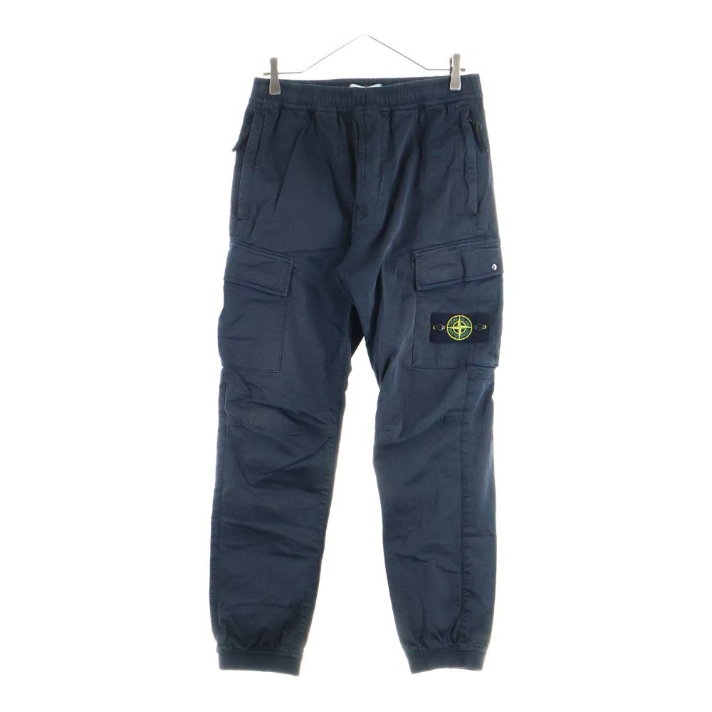 STONE ISLAND ストーンアイランド 21AW Cargo Pants ロゴワッペン カーゴパンツ ネイビー 751531314