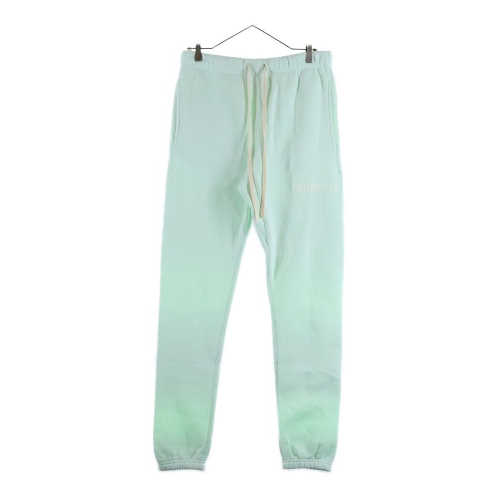 ESSENTIALS FEAR OF GOD エッセンシャル フィアオブゴッド ロゴプリント スウェットパンツ ライトグリーン
