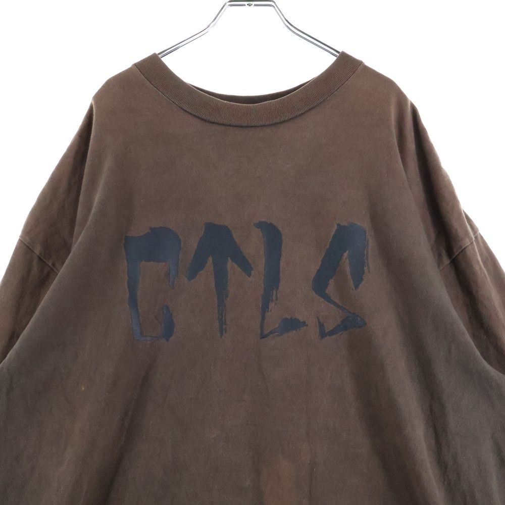 cvtvlist (カタリスト) L/S T-Shirt ロゴプリント 長袖Tシャツ ロンT