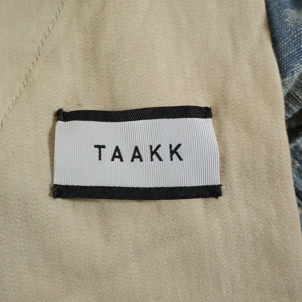 TAAKK (ターク) 23AW DENIM CARGO PANTS デニムカーゴパンツ