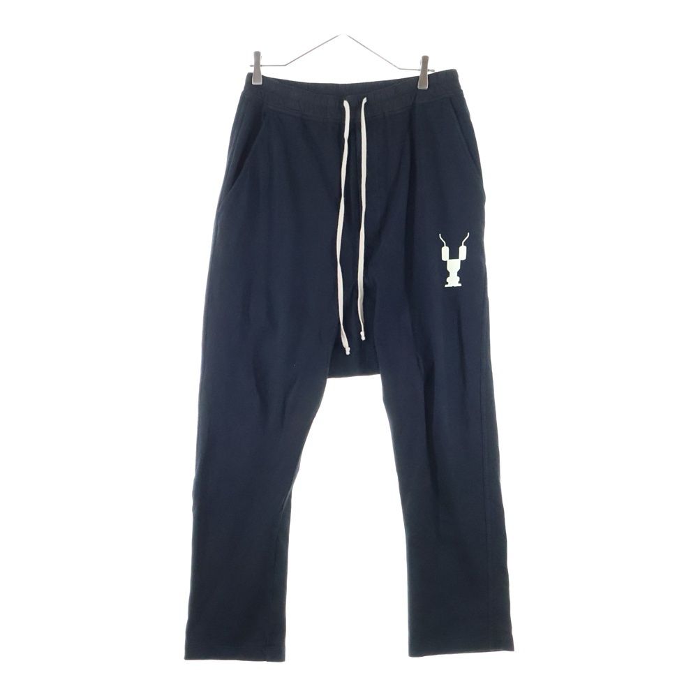 DRKSHDW ダークシャドウ 19AW DRAWSTRING LONG PANTS ドローストリング ロングパンツ ブラック DU19F6374-RIGEP1