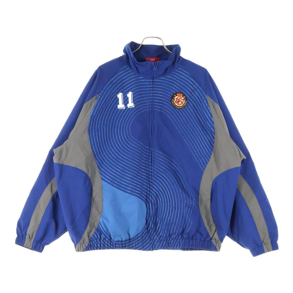 SUPREME シュプリーム 24AW S Logo Track Jacket Sロゴ ジップアップ トラックジャケット ブルー