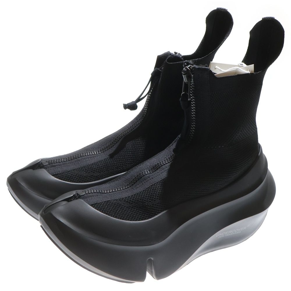 UNDERCOVER アンダーカバー ×grounds ORCA ジップアップハイカットブーツ ブラック UC2E8F01 US11 29.0cm