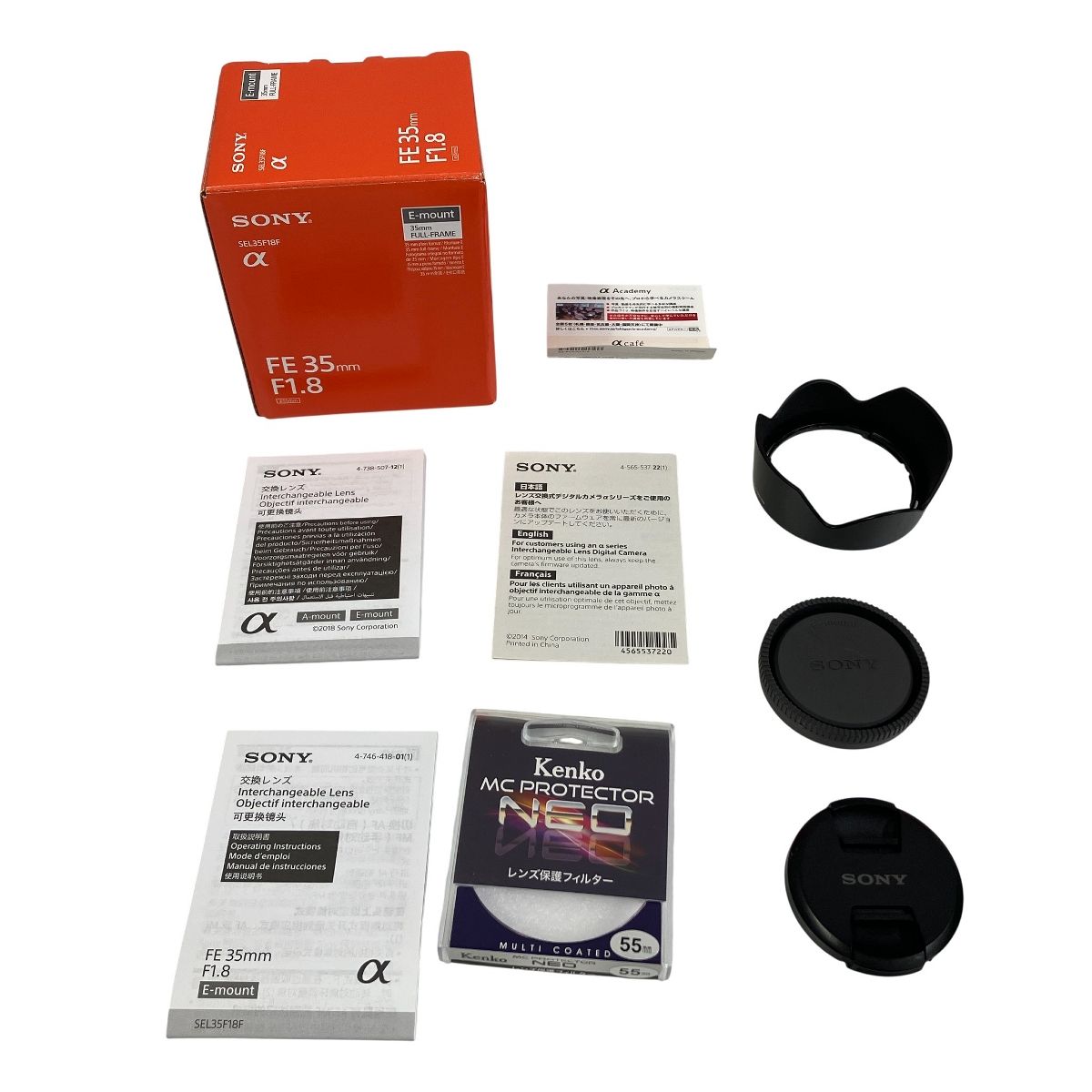 SONY FE F1.8 35mm SEL35F18F 単焦点 レンズ カメラ T10616475
