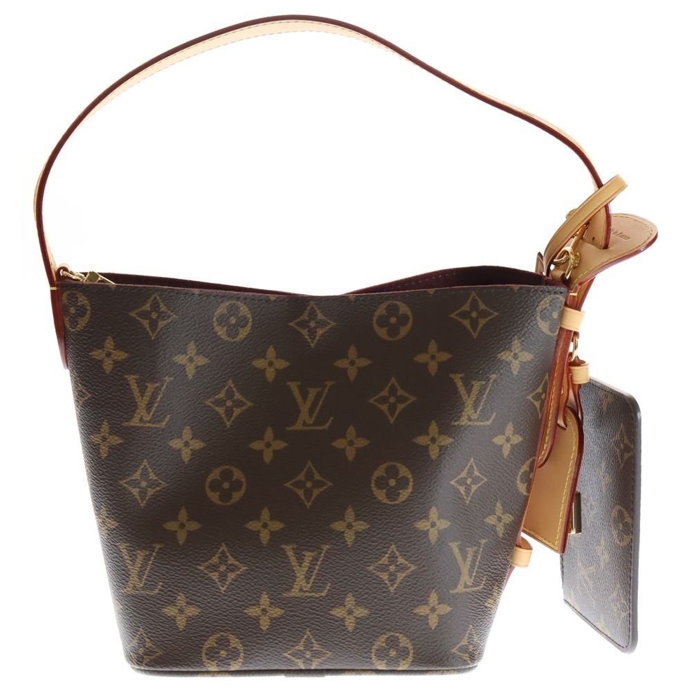 LOUIS VUITTON ルイヴィトン オールインBB モノグラム レザー 2WAY ハンドバッグ ショルダーバッグ ゴールド金具 ブラウン M12925