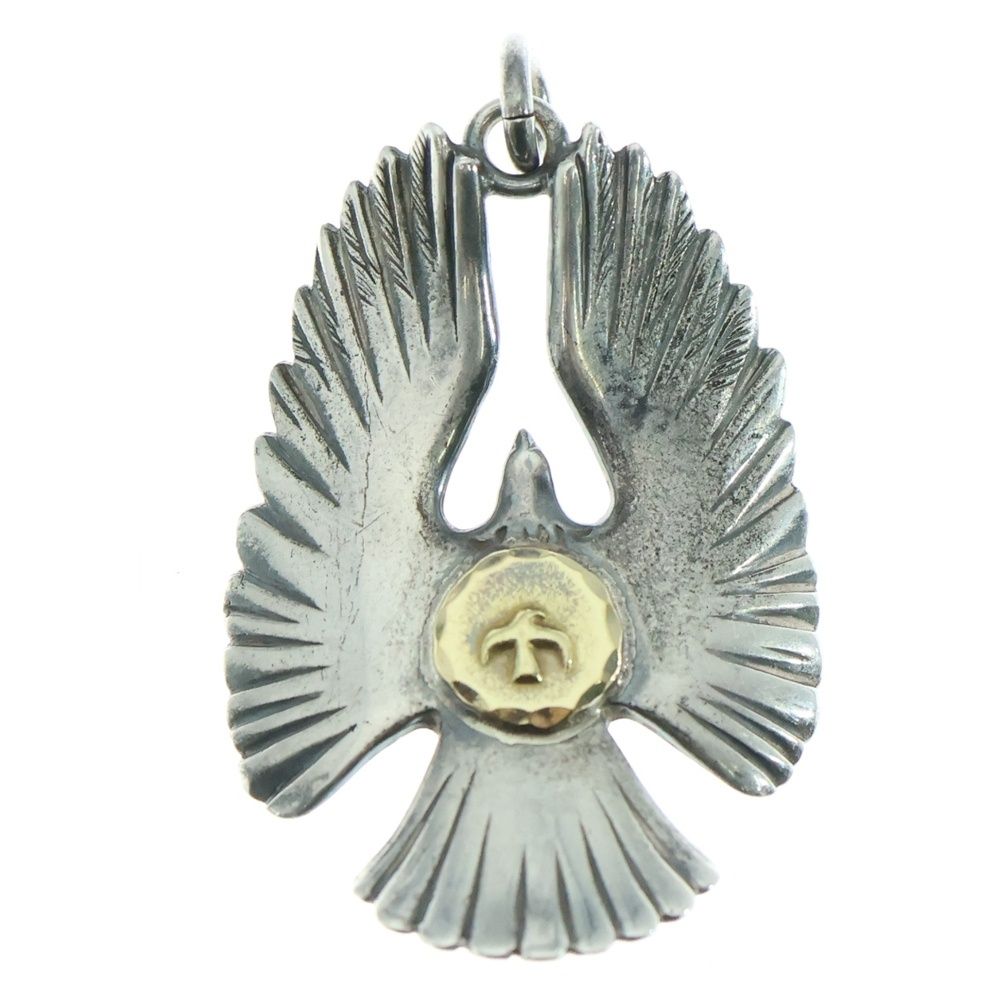 goro s ゴローズ K18付きイーグルペンダント ペンダントトップ シルバー ゴールド