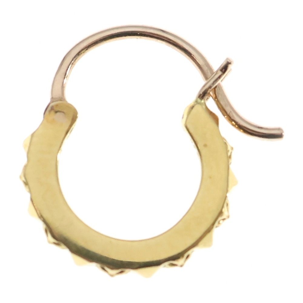 CHROME HEARTS クロムハーツ 22K TINY TFP HOOP トゥルーファッキンパンク タイニー フープピアス ゴールド