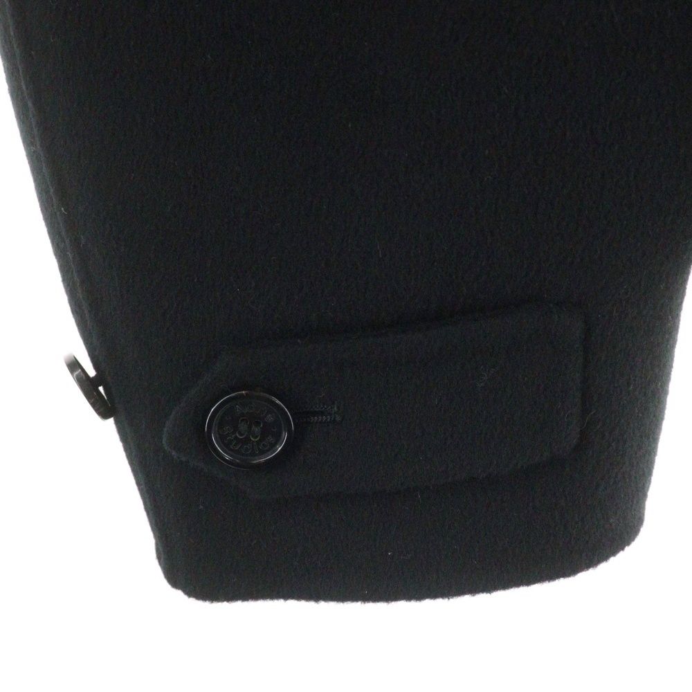 ウールジップジャケット ブラック