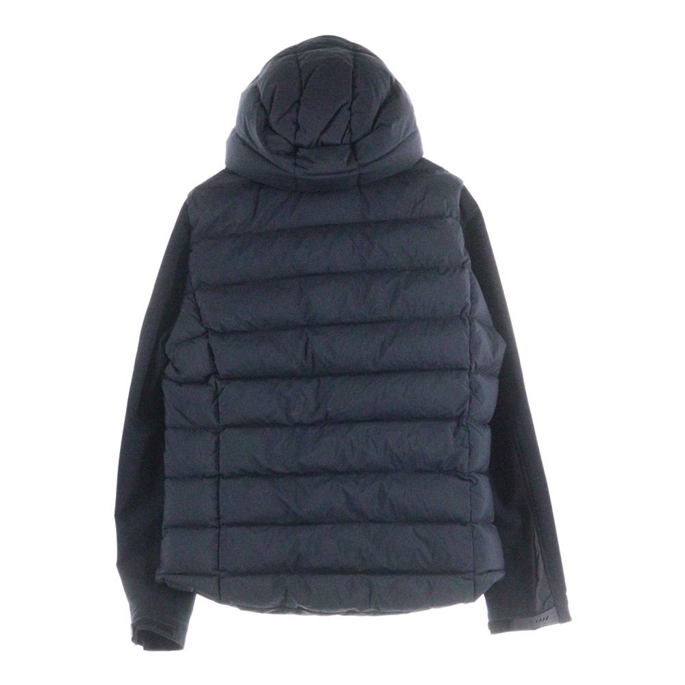 TATRAS タトラス BLEGGIO ブレージョ ロゴワッペン付フーデッドダウンジャケット ブルゾン ダークネイビー MTA19A4570
