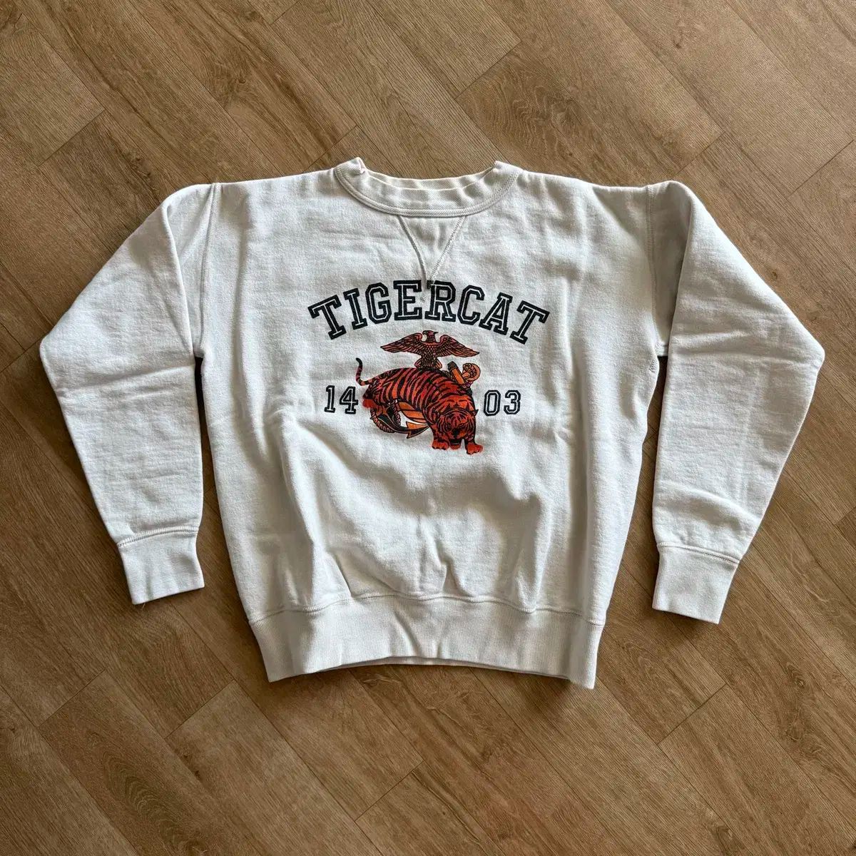 ザ リアルマッコイズ タイガーキャット ループホイール スウェットシャツ