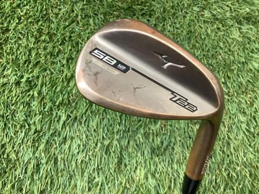 ミズノ Mizuno T22 カッパー 58° 12° D ウェッジ WG 純正特注シャフト フレックスX メンズ 男性用 右利き 右用 Cランク ゴルフクラブ