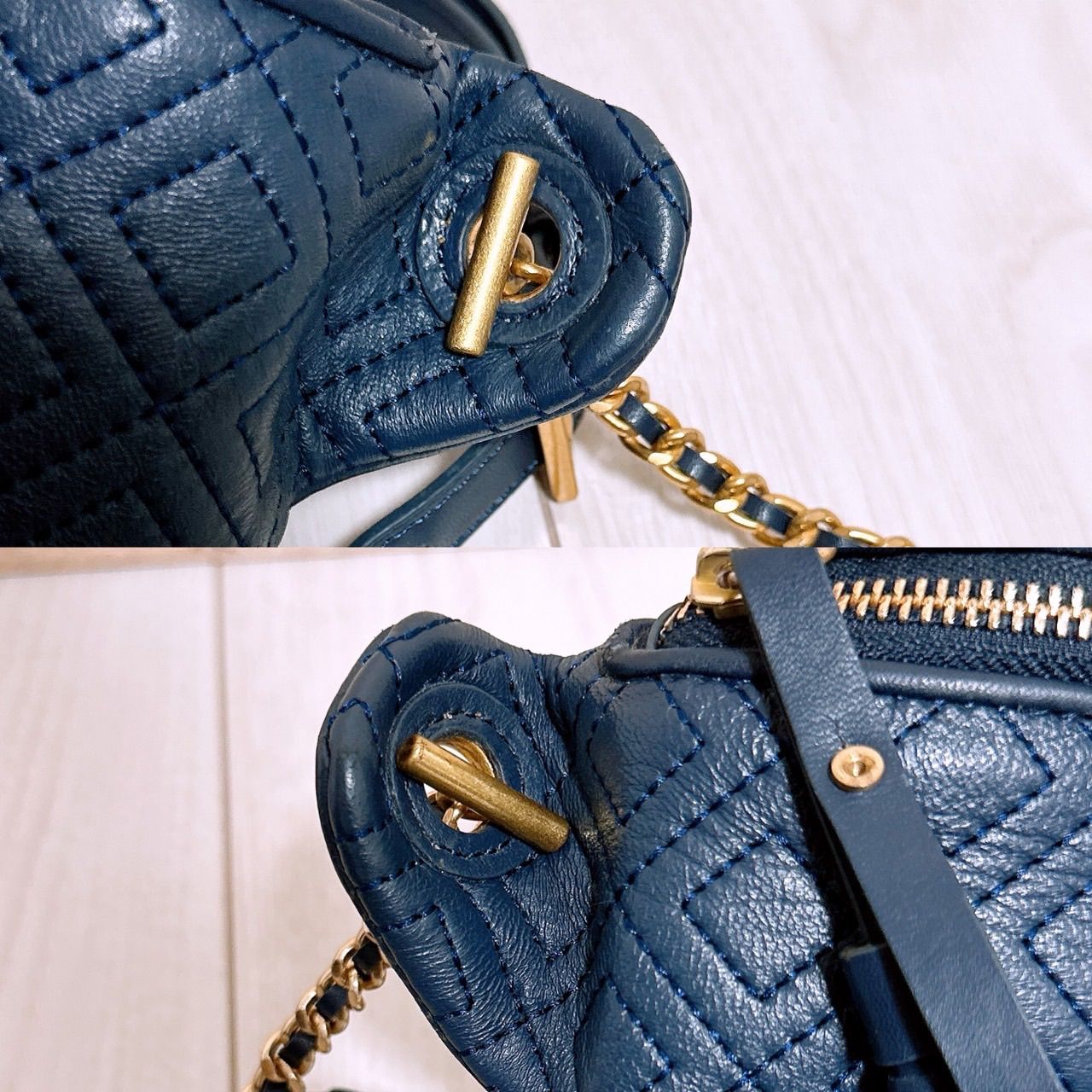 ほぼ未使用) TORY BURCH(トリーバーチ)ウエストポーチ ボディーバッグ