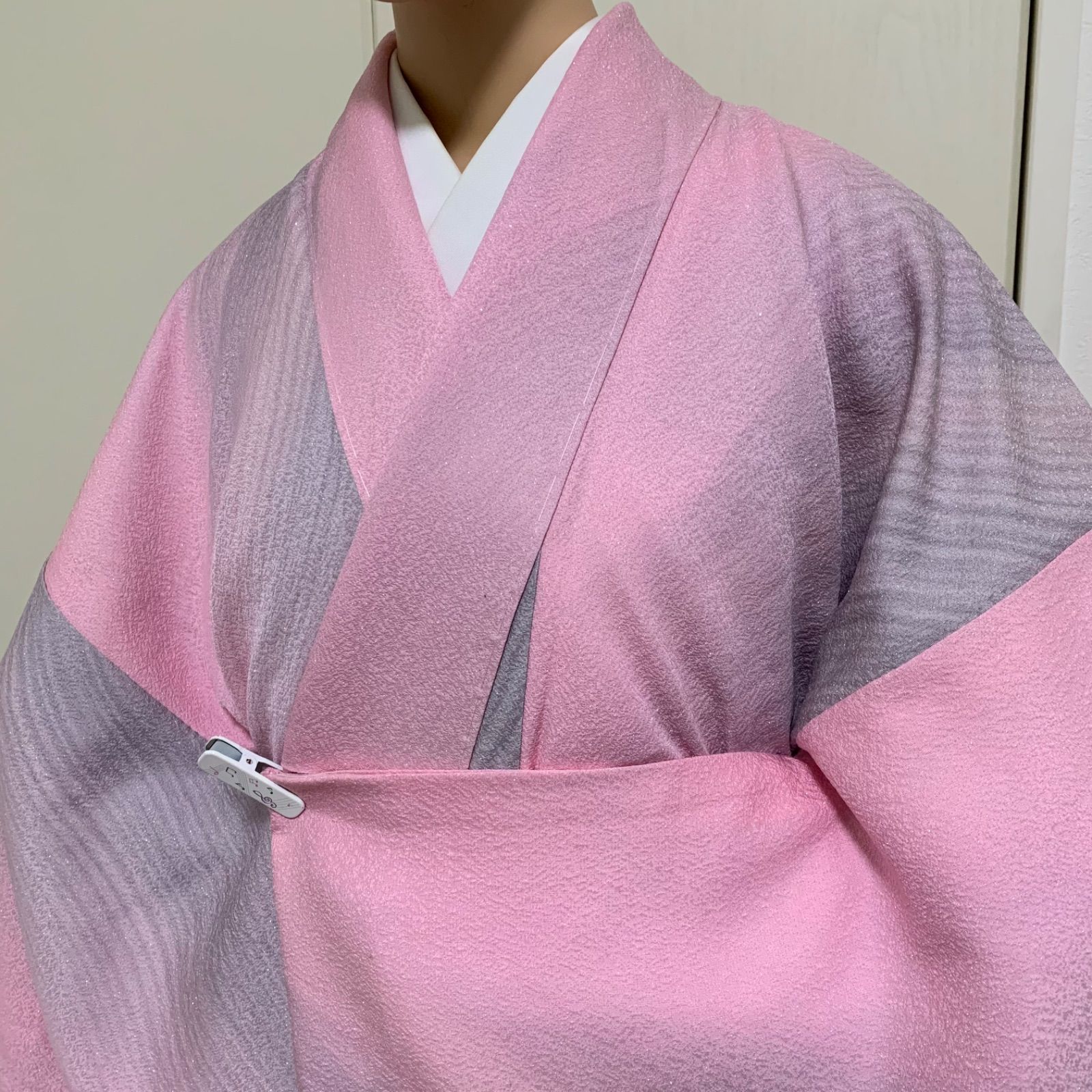 しつけ糸付き 染色作家物