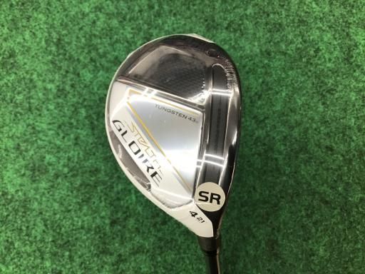 テーラーメイド STEALTH GLOIRE U4 ユーティリティ UT SPEEDER NX for TM UT フレックスSR メンズ 男性用 右利き 右用 Nランク ゴルフクラブ