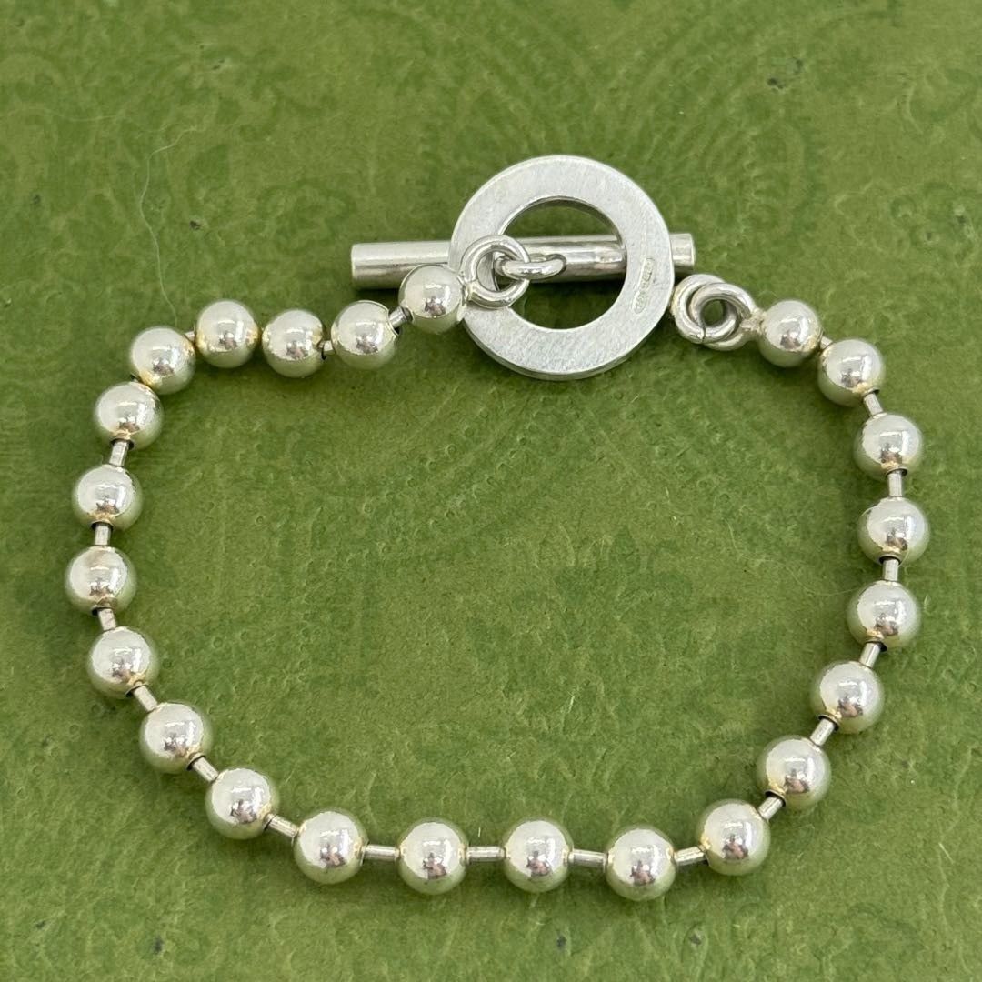 GUCCI ボールチェーン 16サイズ ブレスレット 093372 - メルカリ