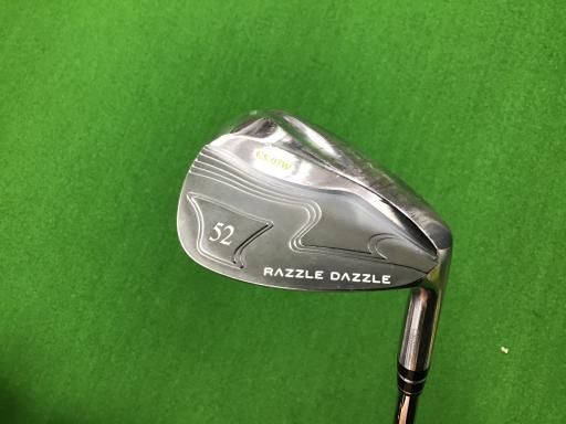 RAZZLE DAZZLE RAZZLE DAZZLE CS-03W 52° ウェッジ WG 純正特注シャフト フレックスS メンズ 男性用 右利き 右用 Cランク ゴルフクラブ