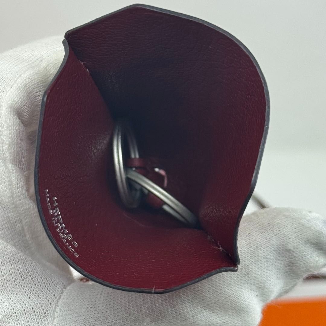 HERMES クロシェット マルジェラ期 ネックレス ボルドー 091633 - メルカリ