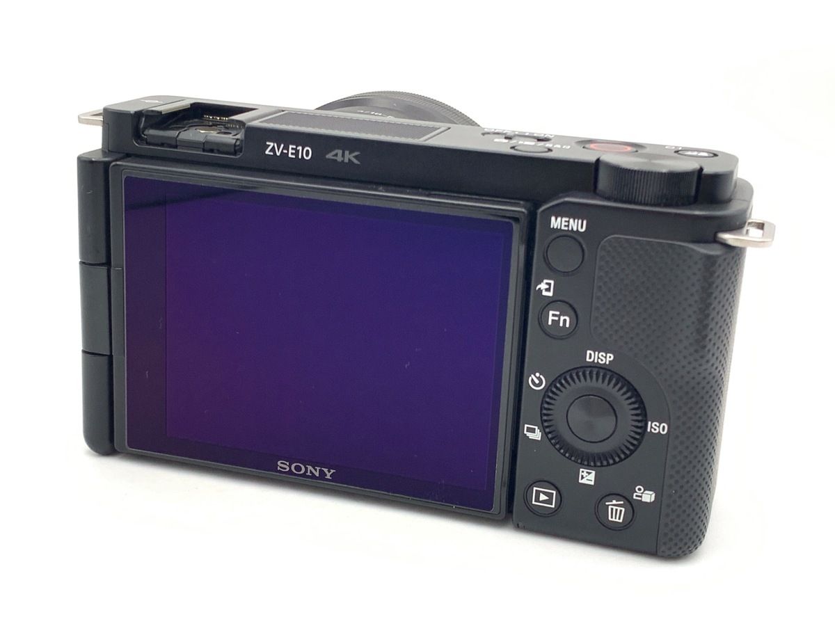 並品 ソニー VLOGCAM ZV-E10 パワーズームレンズキット ブラック