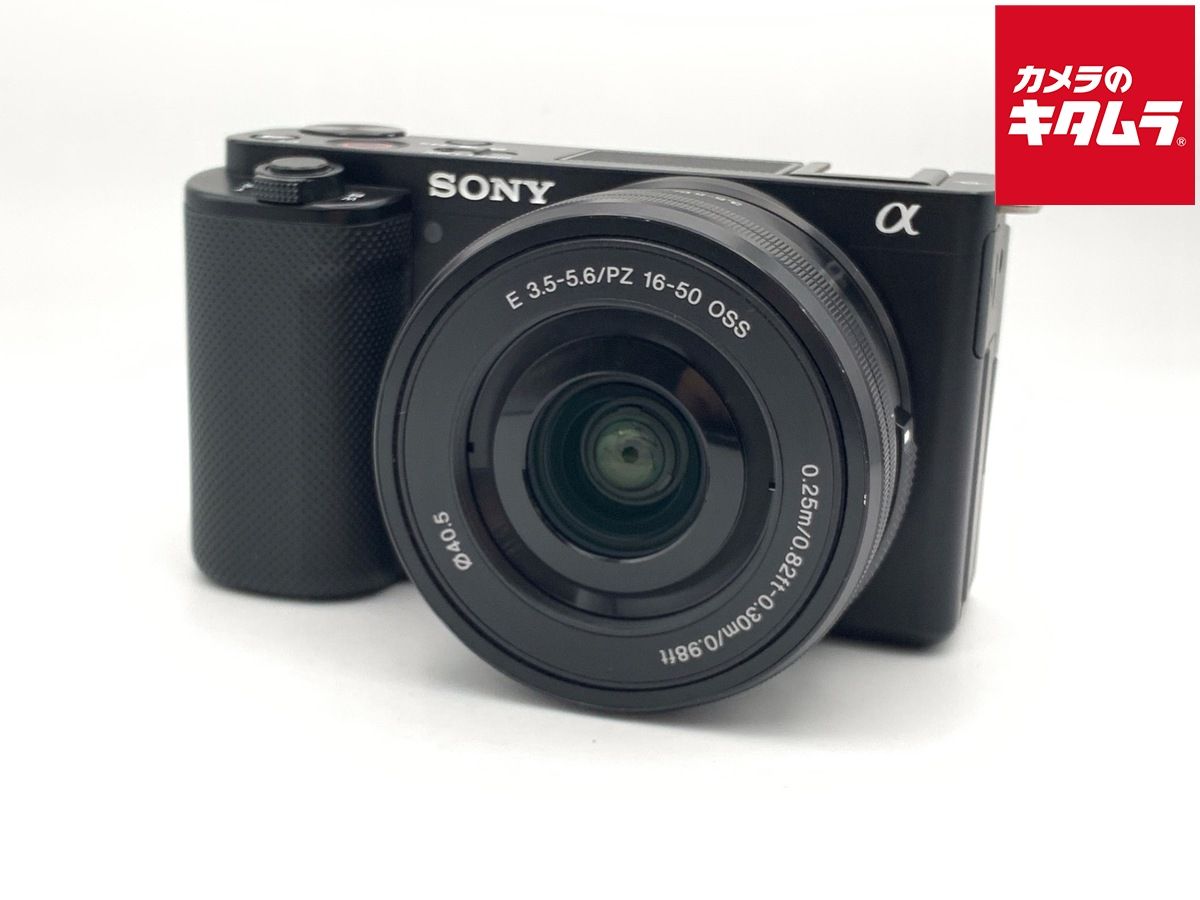 並品 ソニー VLOGCAM ZV-E10 パワーズームレンズキット ブラック